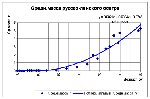 Курсовая работа: Имитационная модель динамики численности популяции русского осетра в Каспийском море